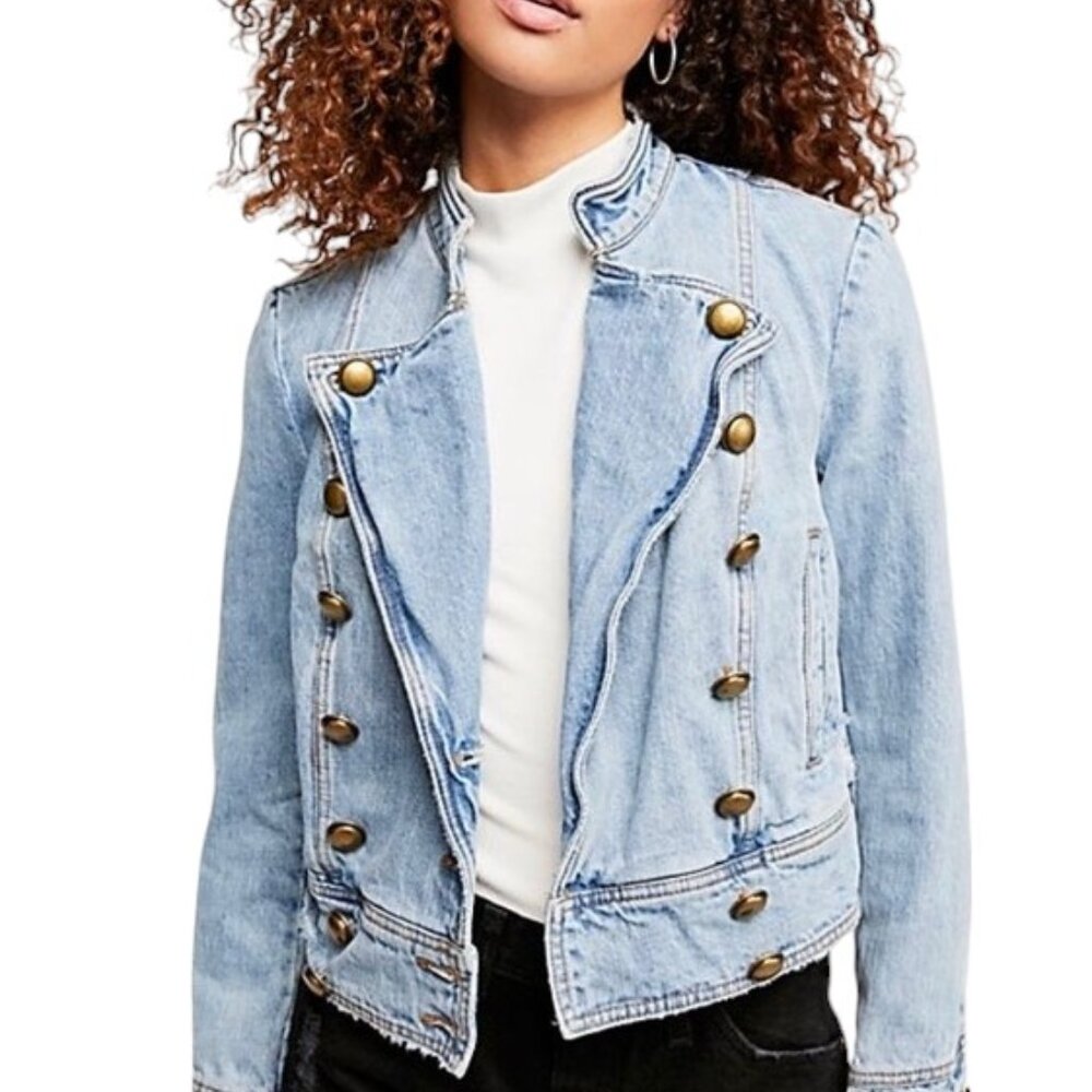 Women's Light Blue Denim Jacket
